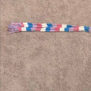 Blue,Pink, And White Scarf
